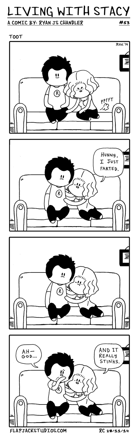 Living With Stacy #53 toot Ryan and Stacy topwebcomics Cute and Adorable